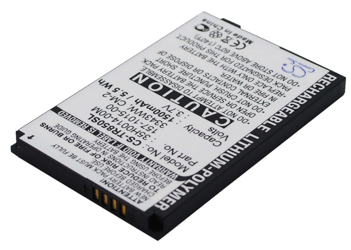 3.7V, Li-Polymer, 1500mAh, batterie de smartphone compatible avec Palm, 157-10105-00, Drucker, Monk, 5.55Wh Mobile, SmartPhone Cameron Sino Technology Limited (Suspendu)