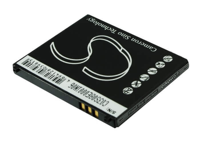 3.7V, Li-ion, 700mAh, SmartPhone battery fits Panasonic, Softbank, Pmbak1, 824p, 830p, 2.59Wh Mobile, SmartPhone Cameron Sino Technology Limited (Suspended)