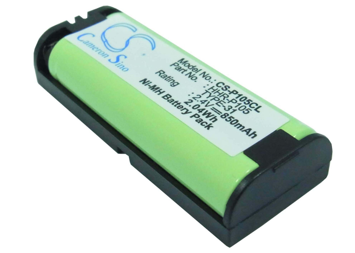 2.4V, Ni-MH, 850mAh, Cordless Phone battery fits Muraphone, Philips, Vertical, Polycom, Avaya, Ge, Uniden, Toshiba, Panasonic, 2200-17828-001, 3920, Ap680bhp-av, 2.04Wh Cordless Phone Cameron Sino Technology Limited (Cordless Phone)