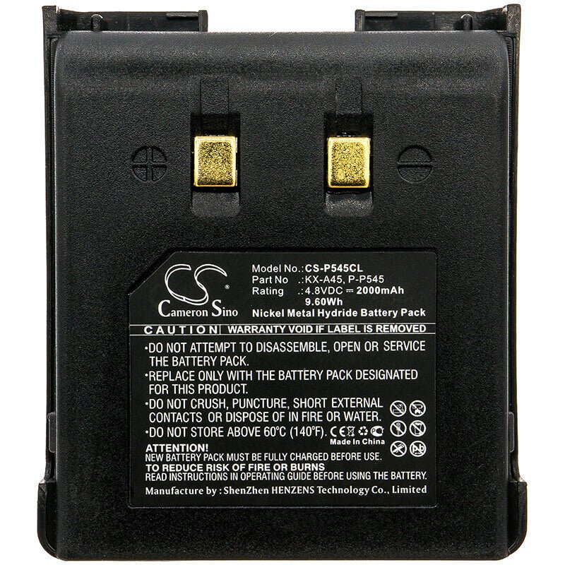 4.8V, Ni-MH, 2000mAh, Cordless Phone battery fits Panasonic, Kkjq21am40, A48ar, A48bl, 9.6Wh Cordless Phone Cameron Sino Technology Limited (Cordless Phone)
