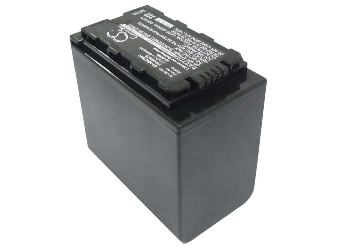 7.4V, Li-ion, 6600mAh, Camera battery fits Panasonic, Vw-vbd78, Aj-px270, Aj-px298, 48.84Wh Camera Cameron Sino Technology Limited (Camera)