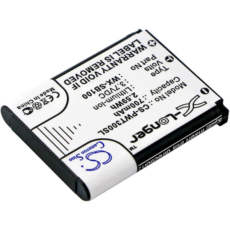 3.7V, Li-ion, 700mAh, Headset battery fits Panasonic, Wx-sb100, Attune Ii, Attune Ii Hd3, 2.59Wh Wireless Headset Cameron Sino Technology Limited