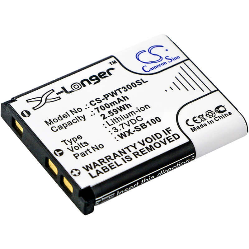 3.7V, Li-ion, 700mAh, Headset battery fits Panasonic, Wx-sb100, Attune Ii, Attune Ii Hd3, 2.59Wh Wireless Headset Cameron Sino Technology Limited