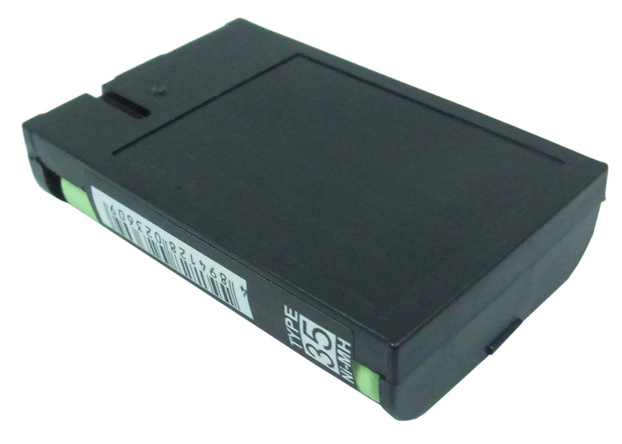 Cordless Phone Battery For Panasonic, HHR-P107, Type 35, 3.6v, 700mah - 2.52wh Cordless Phone Cameron Sino Technology Limited (Cordless Phone)