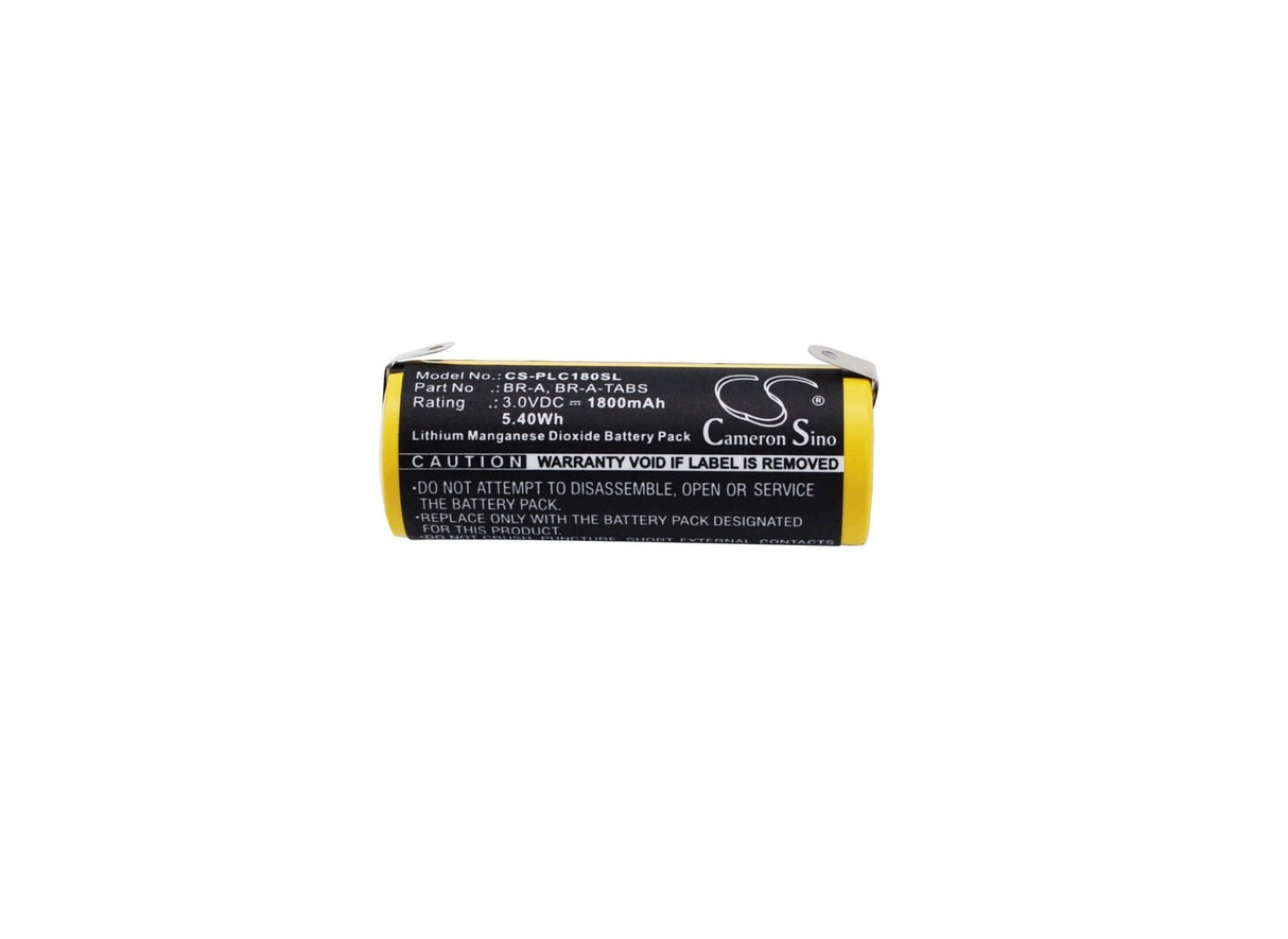 PLC Battery for Panasonic Br-a, Br-a-tabs, Memory Back-up 3.0v, 1800mah - 5.40wh PLC Cameron Sino Technology Limited