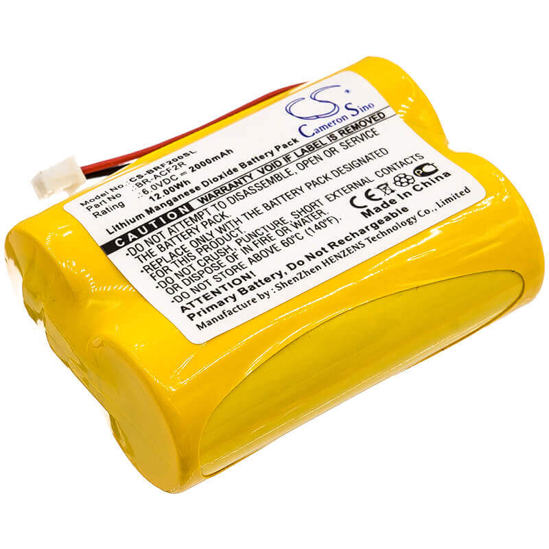PLC Battery for Panasonic, Br-acf2r, Note, Primary Battery 6v, 2000mah - 12.00wh PLC Cameron Sino Technology Limited
