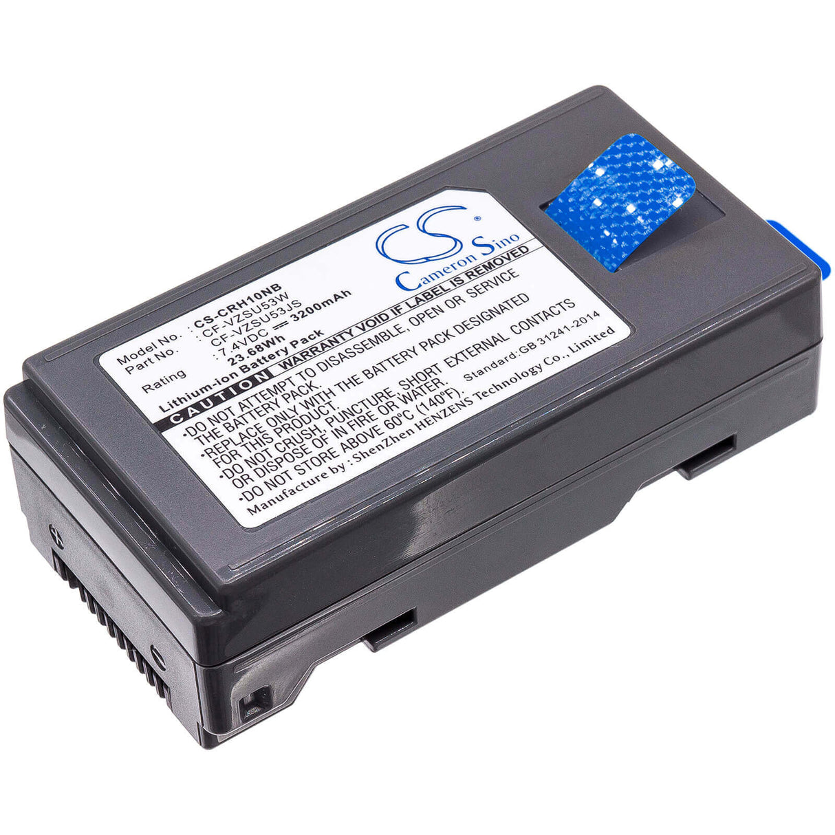 Battery For Panasonic, Cf-h1, Cf-u1, Toughbook Cf-h1 7.4v, 3200mah - 23.68wh Notebook, Laptop Cameron Sino Technology Limited