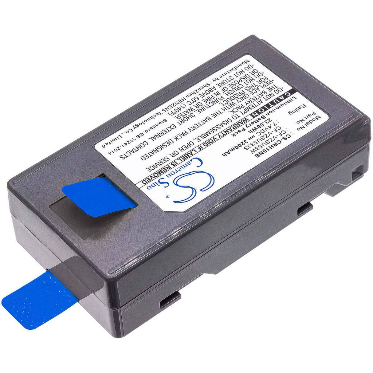 Battery For Panasonic, Cf-h1, Cf-u1, Toughbook Cf-h1 7.4v, 3200mah - 23.68wh Notebook, Laptop Cameron Sino Technology Limited