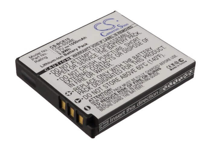 Camera Battery For Panasonic Dmc-fs3, Hm-ta1h, Hm-ta1r, Hm-ta1v, 3.7v, 1050mah - 3.89wh Camera Cameron Sino Technology Limited (Camera)