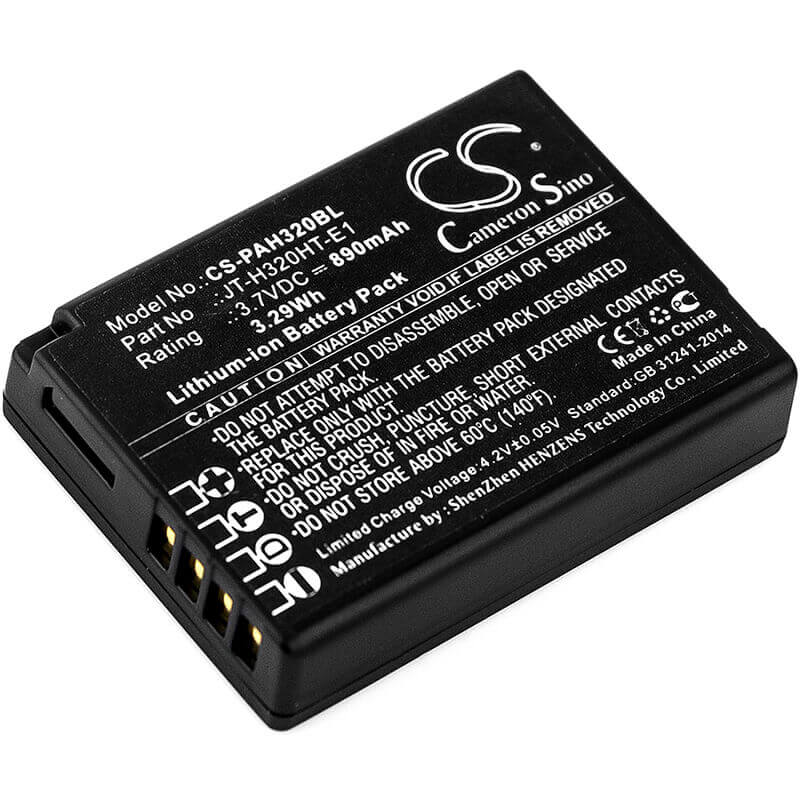 Barcode Scanner Battery For Panasonic Handheld H320, Jt-h320ht, Jt-h320ht-e1 3.7v, 890mah - 3.29wh Barcode Scanner Cameron Sino Technology Limited