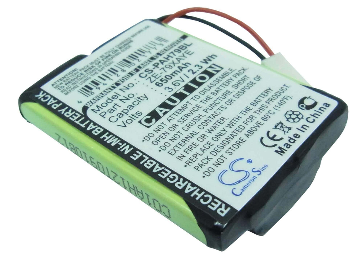 Barcode Scanner Battery For Panasonic Handheld Ze-79uncy, Handheld Ze-79xaye, Handheld Ze-79 3.6v, 650mah - 2.34wh Barcode Scanner Cameron Sino Technology Limited