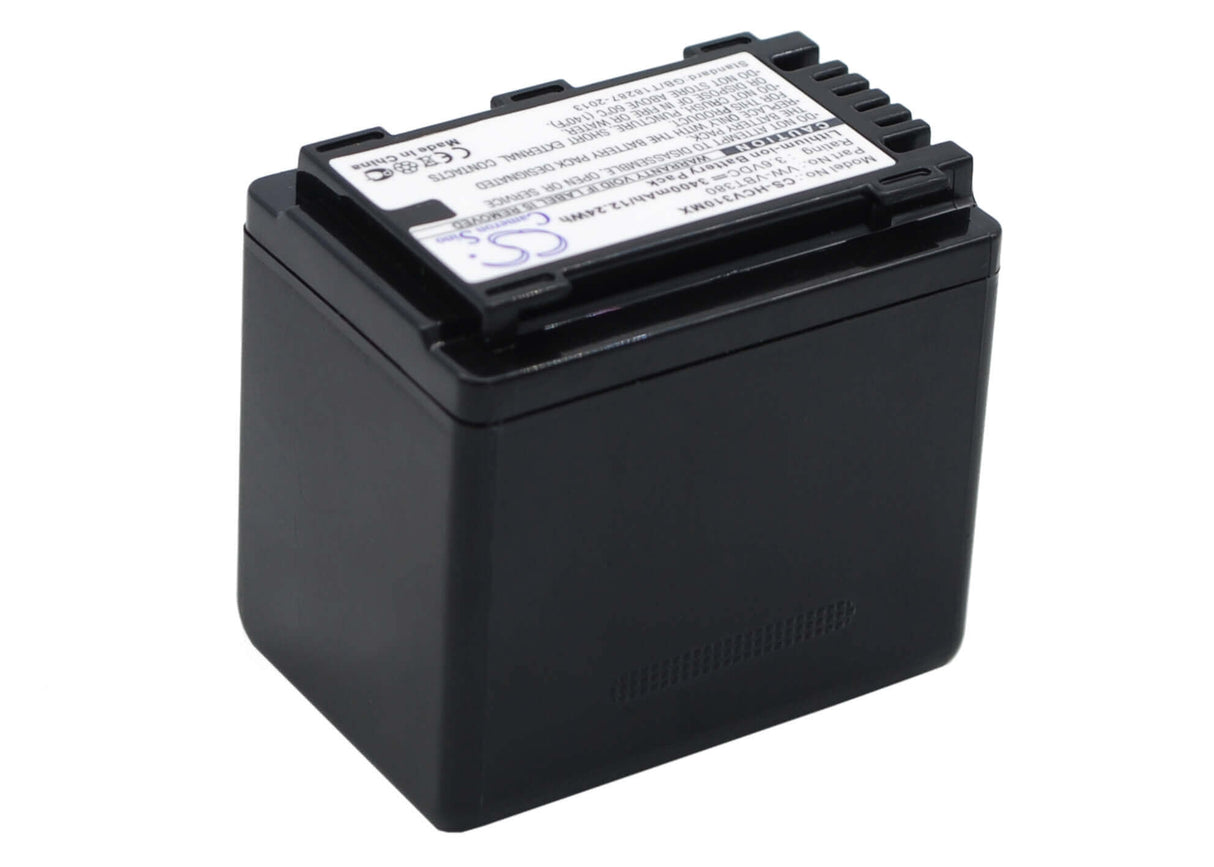 3.6V, Li-ion, 3400mAh, Camera battery fits Panasonic, Vw-vbt190, Hc-250eb, Hc-550eb, 12.24Wh Camera Cameron Sino Technology Limited (Camera)
