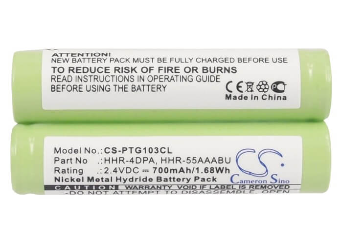 2.4V, Ni-MH, 700mAh, Cordless Phone battery fits American Telecom, Panasonic, Hhr-4dpa, 2250, 1.68Wh Cordless Phone Cameron Sino Technology Limited (Cordless Phone)