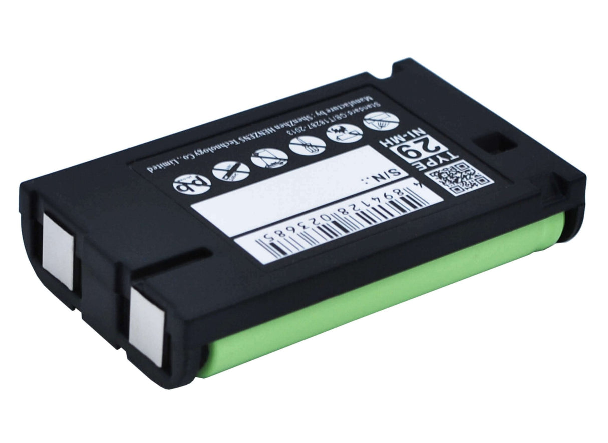 Battery For Panasonic, Hhr-p104, Hhr-p104a, P104a/1b, 3.6v, 850mah - 3.06wh Cordless Phone Cameron Sino Technology Limited (Cordless Phone)