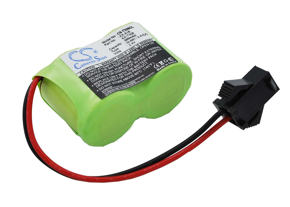 2.4V, Ni-MH, 300mAh, Cordless Phone battery fits Panasonic, Kx-t308, Kx-a16, Kx-t1232, 0.72Wh Cordless Phone Cameron Sino Technology Limited (Cordless Phone)