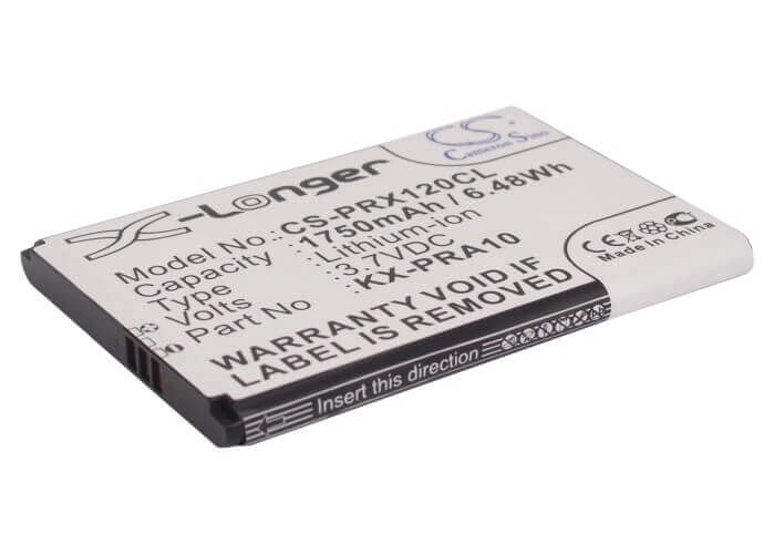 3.7V, Li-ion, 1750mAh, Cordless Phone battery fits Panasonic, Kx-pra10, Kx-prx110, Kx-prx110gw, 6.475Wh Cordless Phone Cameron Sino Technology Limited (Cordless Phone)