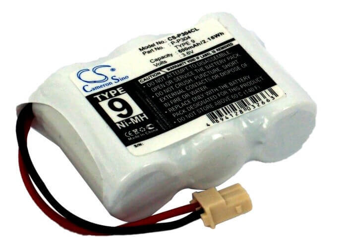 Cordless Phone Battery For Panasonic, P-P304, PP304, P-P304PA/1B, 3.6v, 600mah - 2.16wh Cordless Phone Cameron Sino Technology Limited (Cordless Phone)