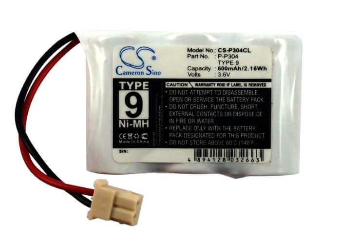 Cordless Phone Battery For Panasonic, P-P304, PP304, P-P304PA/1B, 3.6v, 600mah - 2.16wh Cordless Phone Cameron Sino Technology Limited (Cordless Phone)