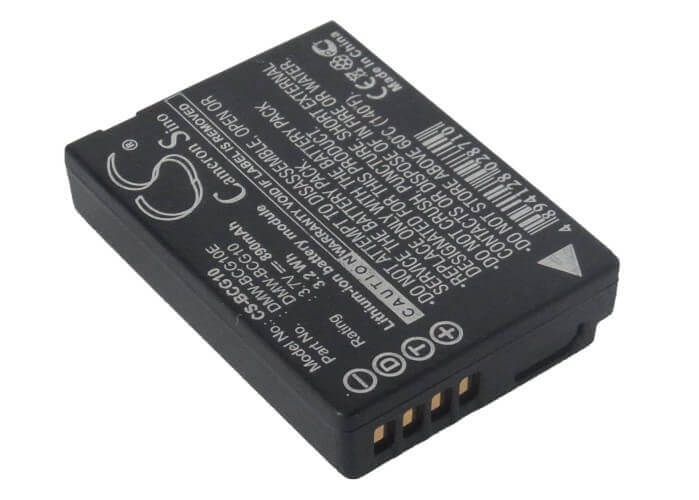 Camera Battery For Panasonic Lumix Dmc-3d1, Lumix Dmc-3d1k, 3.7v, 890mah - 3.29wh Camera Cameron Sino Technology Limited (Camera)