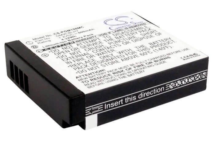 7.2V, Li-ion, 600mAh, Camera battery fits Panasonic, Dmw-blh7, Lumix Dmc-gm1, Lumix Dmc-gm1d, 4.32Wh Camera Cameron Sino Technology Limited (Camera)