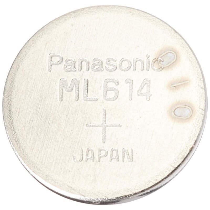 Batterie pour Panasonic ML-614S/ZTN, ML614S/ZTN, ML614SZTN, 3v, 3.4mah - 0.0102wh Piles bouton Panasonic