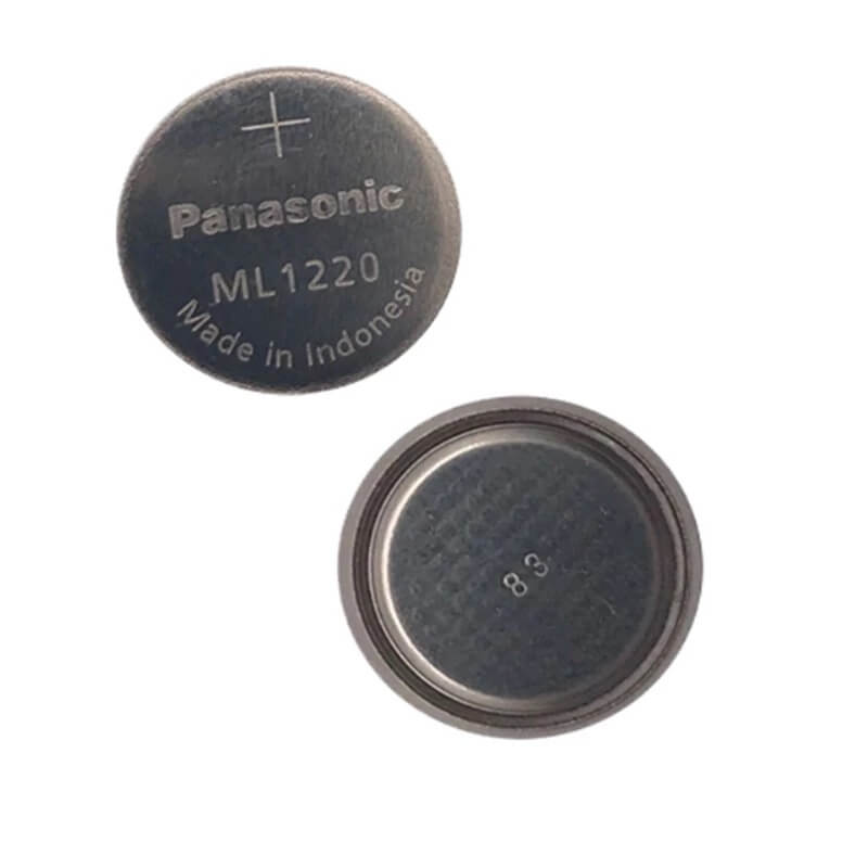 Batterie pour Panasonic Ml1220, Ml-1220 3v, 15mah - 0.045wh Piles Bouton Panasonic