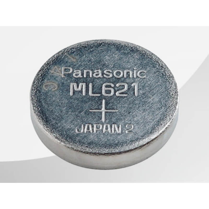 Batterie pour Panasonic Ml621s/zt, Ml621szte, Ml621sztn, Ml-621s/ztn 3v, 5mah - 0.015wh Piles bouton Panasonic