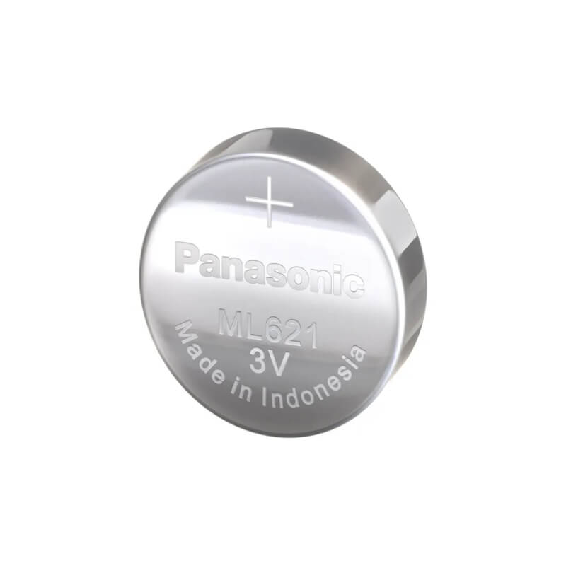 Batterie pour Panasonic Ml621s/zt, Ml621szte, Ml621sztn, Ml-621s/ztn 3v, 5mah - 0.015wh Piles bouton Panasonic