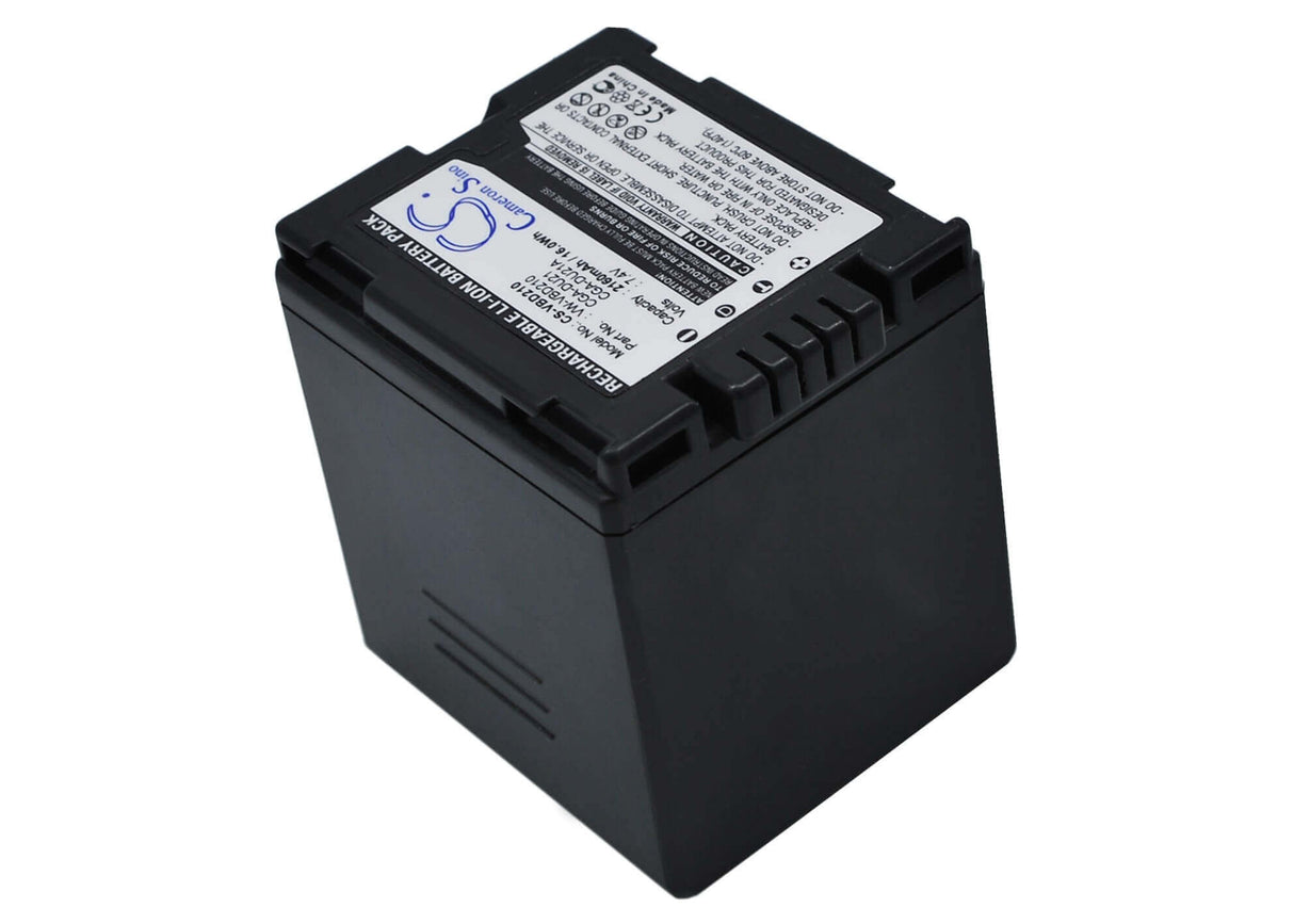 Camera Battery For Panasonic Nv-gs100k, Nv-gs11, Nv-gs120k, Nv-gs17ef-s, 7.4v, 2160mah - 15.98wh Camera Cameron Sino Technology Limited (Camera)