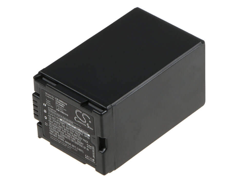 Battery For Panasonic Nv-gs100k, Nv-gs120k, Nv-gs17ef-s, Nv-gs180, 7.4v, 3100mah - 22.94wh Batteries for Electronics Cameron Sino Technology Limited (Suspended)