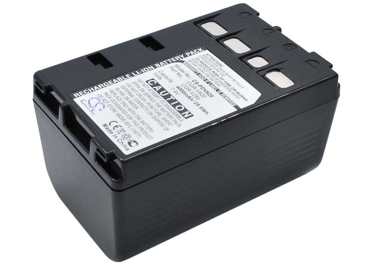 Batterie pour Panasonic Nvrs7, Nvrx14, Nvrx17, Nvrx18, 7.4v, 4000mah - 29.60wh Batteries pour Électronique Cameron Sino Technology Limited (Suspendu)