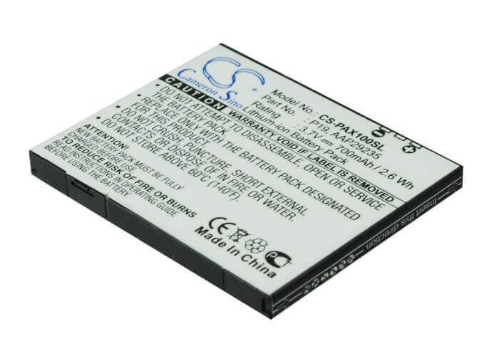 3.7V, Li-ion, 700mAh, SmartPhone battery fits Panasonic, Softbank, Aap29235, P-01a, P-02a, 2.59Wh Mobile, SmartPhone Cameron Sino Technology Limited (Suspended)