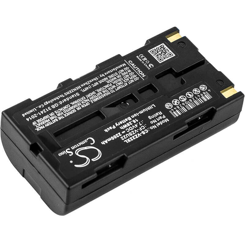7.4V, Li-ion, 2200mAh, Amplifier battery fits Nippon, Avio, Toa Electronics, Panasonic, Nec, Bp-900, R300sr, R300zd, 16.28Wh PDA, Pocket PC Cameron Sino Technology Limited