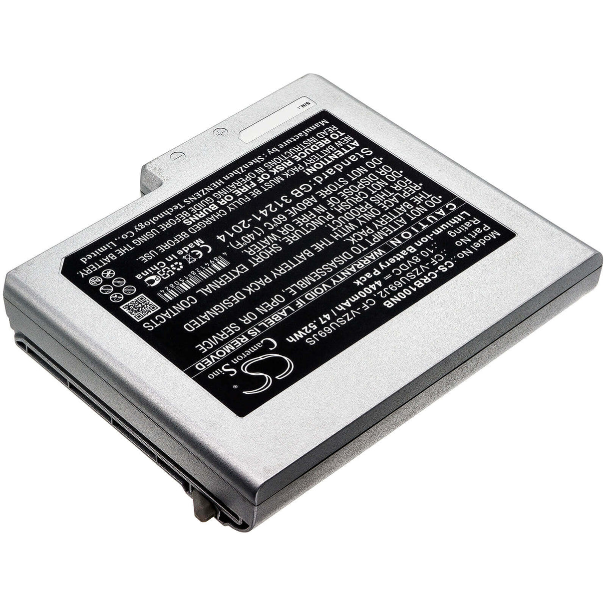Battery For Panasonic, Toughbook Cf-b11, Toughbook Cf-b10 10.8v, 4400mah - 47.52wh Notebook, Laptop Cameron Sino Technology Limited