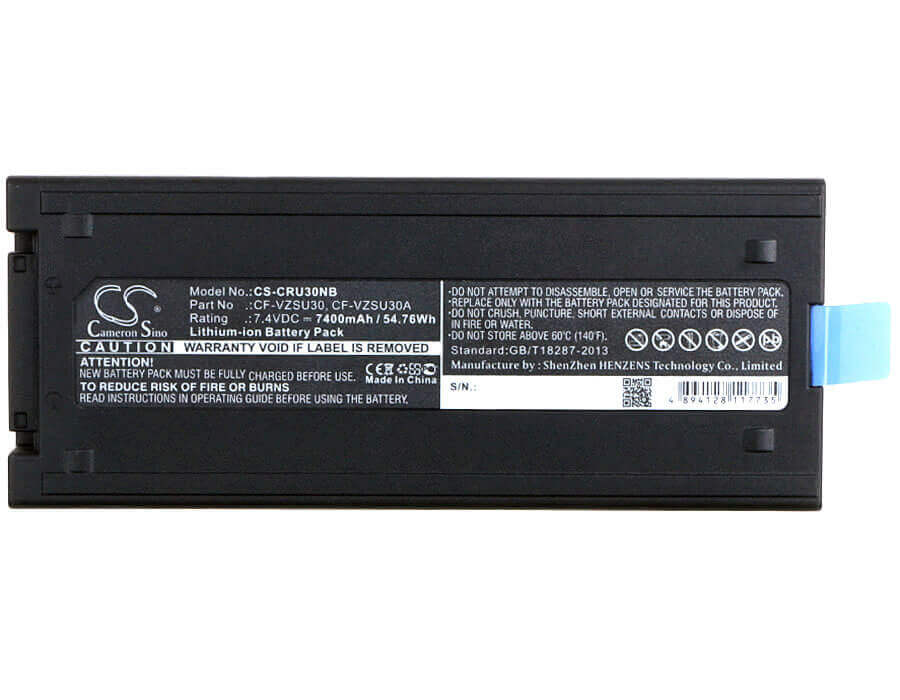 Battery For Panasonic, Toughbook Cf18, Toughbook Cf-18, Toughbook Cf-18d 7.4v, 7400mah - 54.76wh Notebook, Laptop Cameron Sino Technology Limited