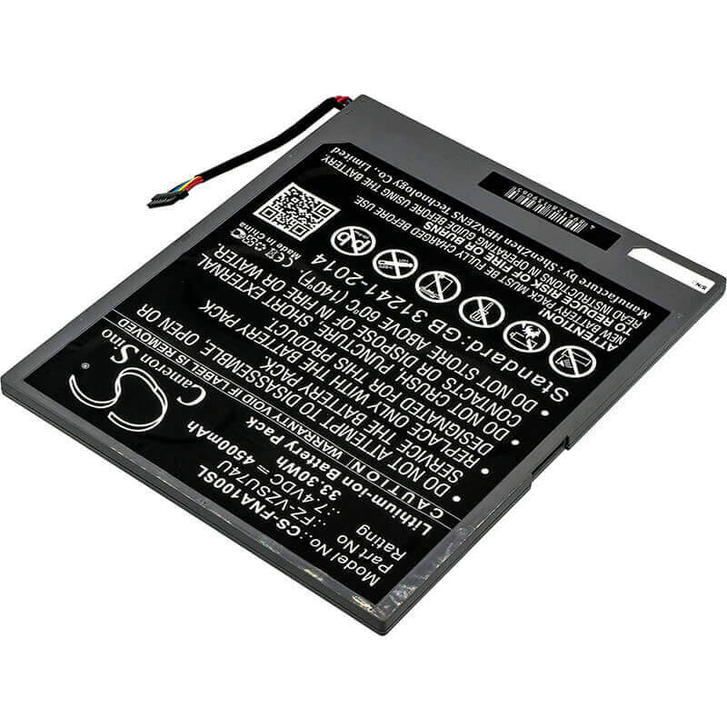 Battery For Panasonic, Toughpad Fz-a1, Toughpad Fz-a1 4g' 7.4v, 4500mah - 33.30wh Tablet Cameron Sino Technology Limited (Suspended)