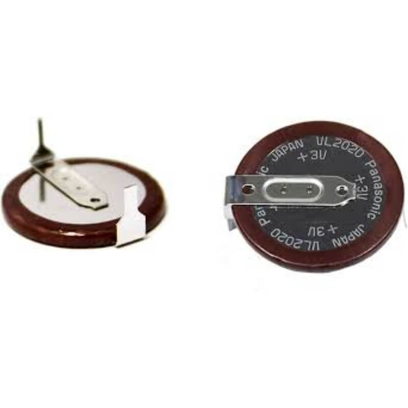 Batterie pour Panasonic Vl-2020/hfn, Vl2020/hfn, Vl2020hfn, Vl-2020hfn, P081-nd 3v, 20mah - 0.06wh Piles bouton Panasonic