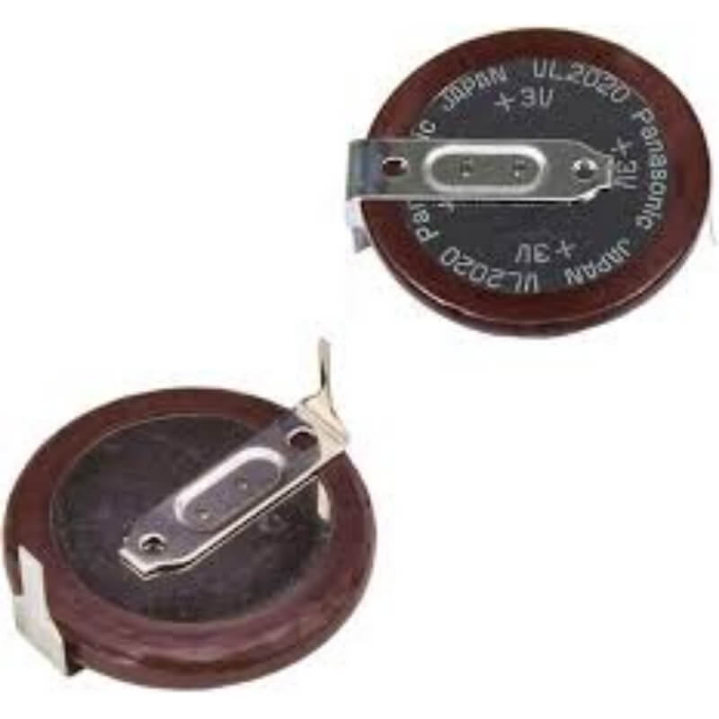 Batterie pour Panasonic Vl-2020/hfn, Vl2020/hfn, Vl2020hfn, Vl-2020hfn, P081-nd 3v, 20mah - 0.06wh Piles bouton Panasonic
