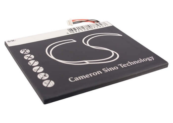 3.7V, Li-Polymer, 3200mAh, E-book, E-reader battery fits Pandigital, Mlp3595100, Novel Tablet Color, R7t40wwhfi, 11.84Wh E-book, E-reader Cameron Sino Technology Limited