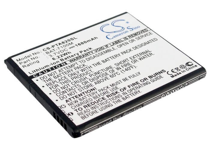 3.7V, Li-ion, 1700mAh, SmartPhone battery fits Sky, Bat-7100m, A800s, A810k, 6.29Wh Mobile, SmartPhone Cameron Sino Technology Limited (Suspended)