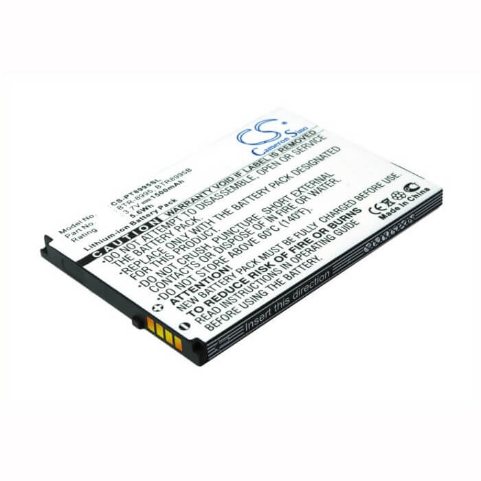 3.7V, Li-ion, 1400mAh, SmartPhone battery fits Verizon, Pantech, Btr-8995, Adr8995, Adr8995vw, 5.18Wh Mobile, SmartPhone Cameron Sino Technology Limited (Suspended)
