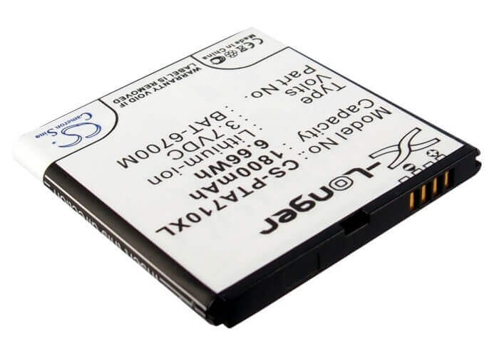 3.7V, Li-ion, 1800mAh, SmartPhone battery fits Pantech, Sky, Bat-6700m, Im-a710, Im-a710k, 6.66Wh Mobile, SmartPhone Cameron Sino Technology Limited (Suspended)