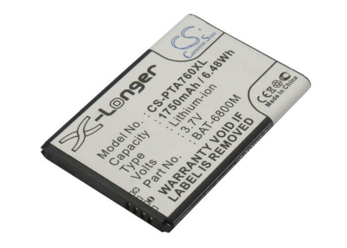 3.7V, Li-ion, 1750mAh, SmartPhone battery fits Sky, Bat-6800m, Im-a760, Im-a760s, 6.48Wh Mobile, SmartPhone Cameron Sino Technology Limited (Suspended)