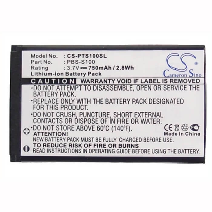 3,7V, Li-ion, 750mAh, Batterie de smartphone compatible avec Pantech, Pbs-s100, S100, 2,78Wh Mobile, SmartPhone Cameron Sino Technology Limited (Suspendu)