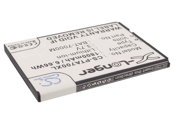 3.7V, Li-ion, 1800mAh, SmartPhone battery fits Pantech, Sky, Bat-7000m, T100k, 6.66Wh Mobile, SmartPhone Cameron Sino Technology Limited (Suspended)
