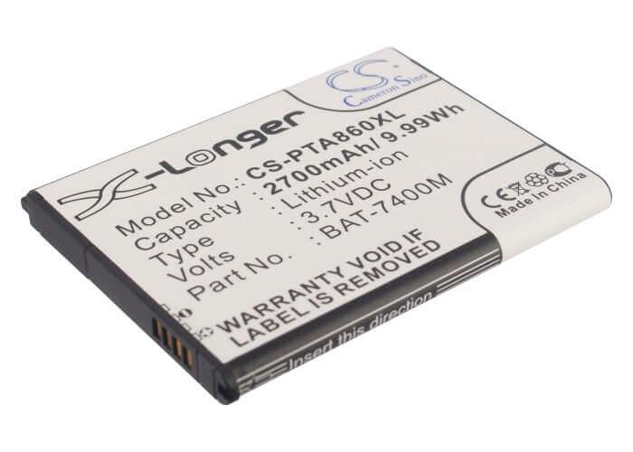 3,7V, Li-ion, 2700mAh, batterie de smartphone compatible avec Pantech, Sky, Bat-7400m, A860s 4g, Im-a860, 9.99Wh Mobile, Smartphone Cameron Sino Technology Limited (Smartphone)