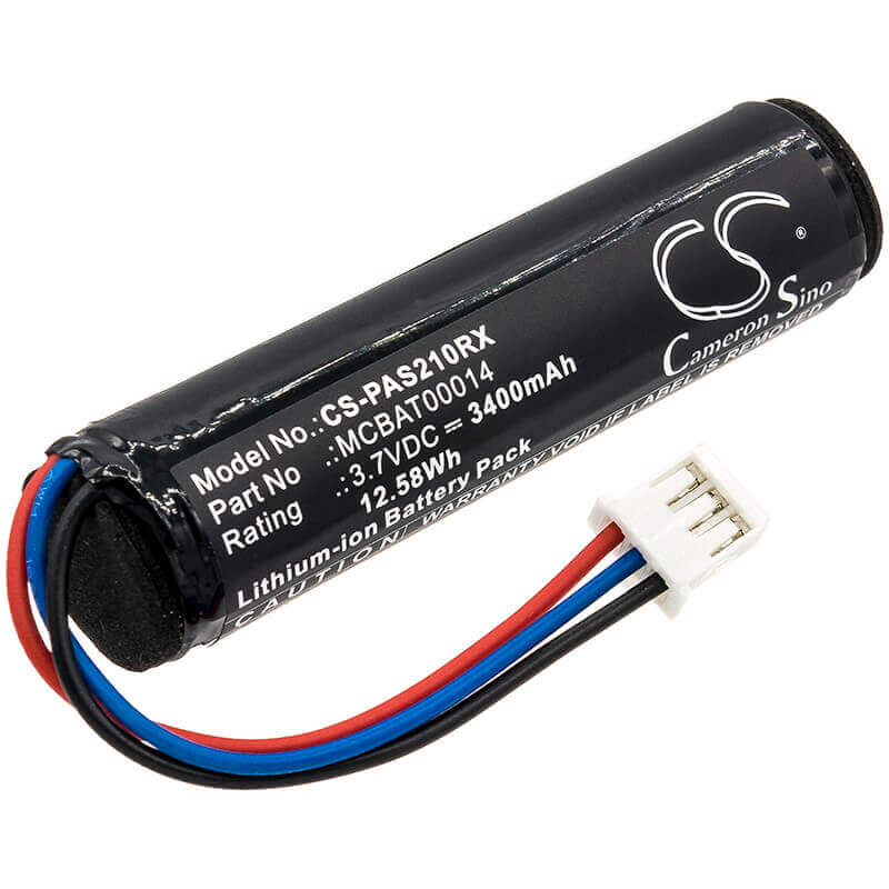 3,7V, Li-ion, 3400mAh, batterie de télécommande compatible avec Parrot, Mcbat00014, Bebop 2 Skycontroller 2 P2, 12,58Wh Télécommande Cameron Sino Technology Limited