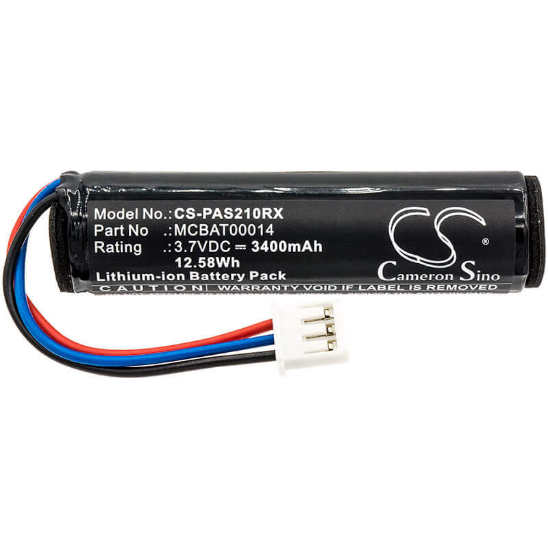 3,7V, Li-ion, 3400mAh, batterie de télécommande compatible avec Parrot, Mcbat00014, Bebop 2 Skycontroller 2 P2, 12,58Wh Télécommande Cameron Sino Technology Limited