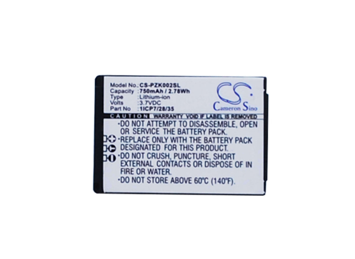 3.7V, Li-ion, 750mAh, Headset battery fits Parrot, 1icp7/28/35, Zik 2.0, Zik 3.0, 2.78Wh Wireless Headset Cameron Sino Technology Limited
