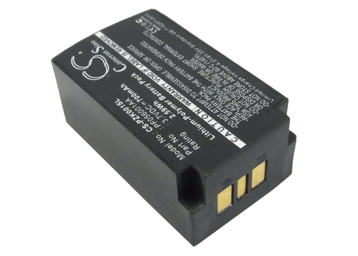 3.7V, Li-Polymer, 700mAh, Headset battery fits Parrot, Pf056001aa, Zik, 2.59Wh Wireless Headset Cameron Sino Technology Limited